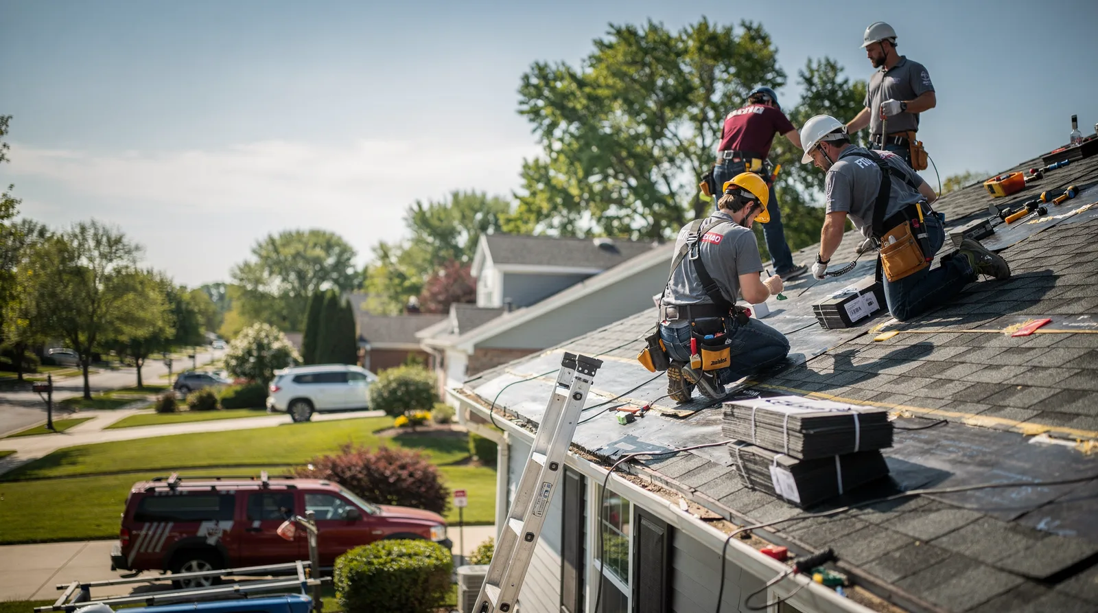 Roof Repair in Johnston, IA around you